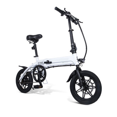 Bicicleta elétrica de dobramento gorda controlada do vetor, bicicleta 32km/H 14 elétrica de dobramento
