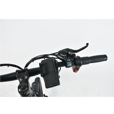 Bicicleta elétrica da dobradura completa da suspensão 0.25KW, Mountain bike elétrico para adultos