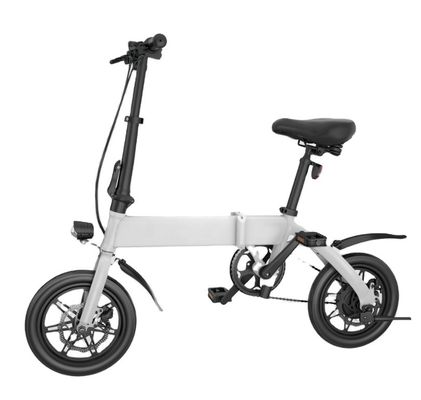 bicicleta elétrica de alumínio da bicicleta elétrica das senhoras da bateria de 36v 10ah bicicleta elétrica de 14 polegadas