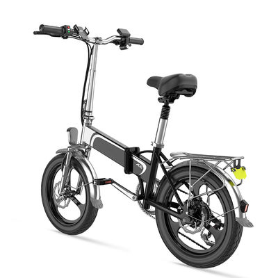 7speed a bicicleta a mais leve da dobradura E, bicicleta de dobramento elétrica ultra leve 36V