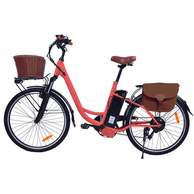 A bicicleta elétrica multifuncional 30-50km/H Shimano da carga alinhou