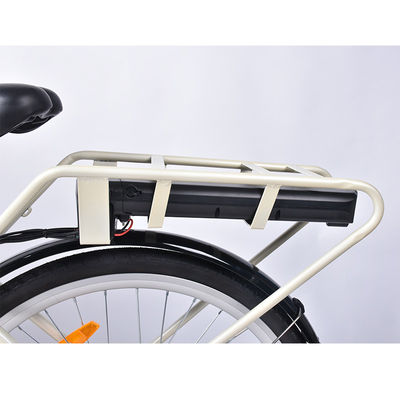 A bicicleta elétrica das mulheres 0.5KW de pouco peso, a etapa das mulheres do ODM através da bicicleta elétrica