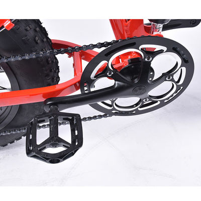 0.5KW que dobra a bicicleta elétrica 15MPH Max Speed For Multipurpose do pneumático gordo