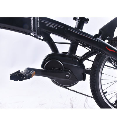 Bicicleta de dobramento elétrica ultra leve 0.25KW de 20 polegadas com o motor de movimentação meados de Bafang