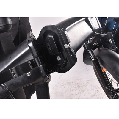 O Mountain bike elétrico Shimano 6 do pneu gordo do ODM 48V 500W alinha a carga Ebike dobrável