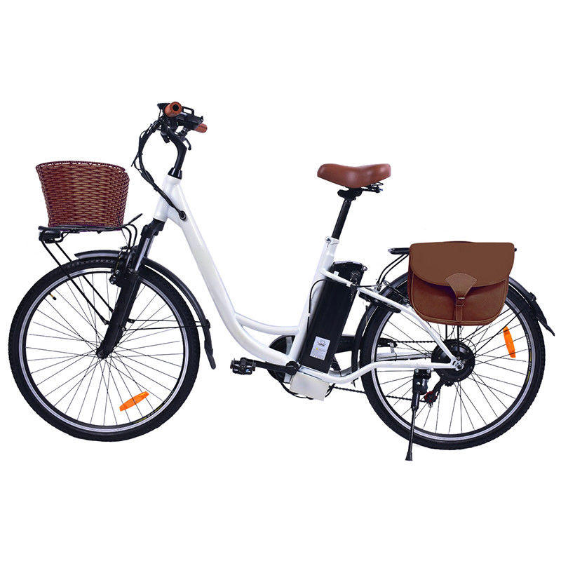 bicicleta elétrica da carga da assistência 250W, bicicleta elétrica da cidade urbana da corrente do KMC